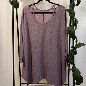 Plus Size Drop Shoulder Tunic
